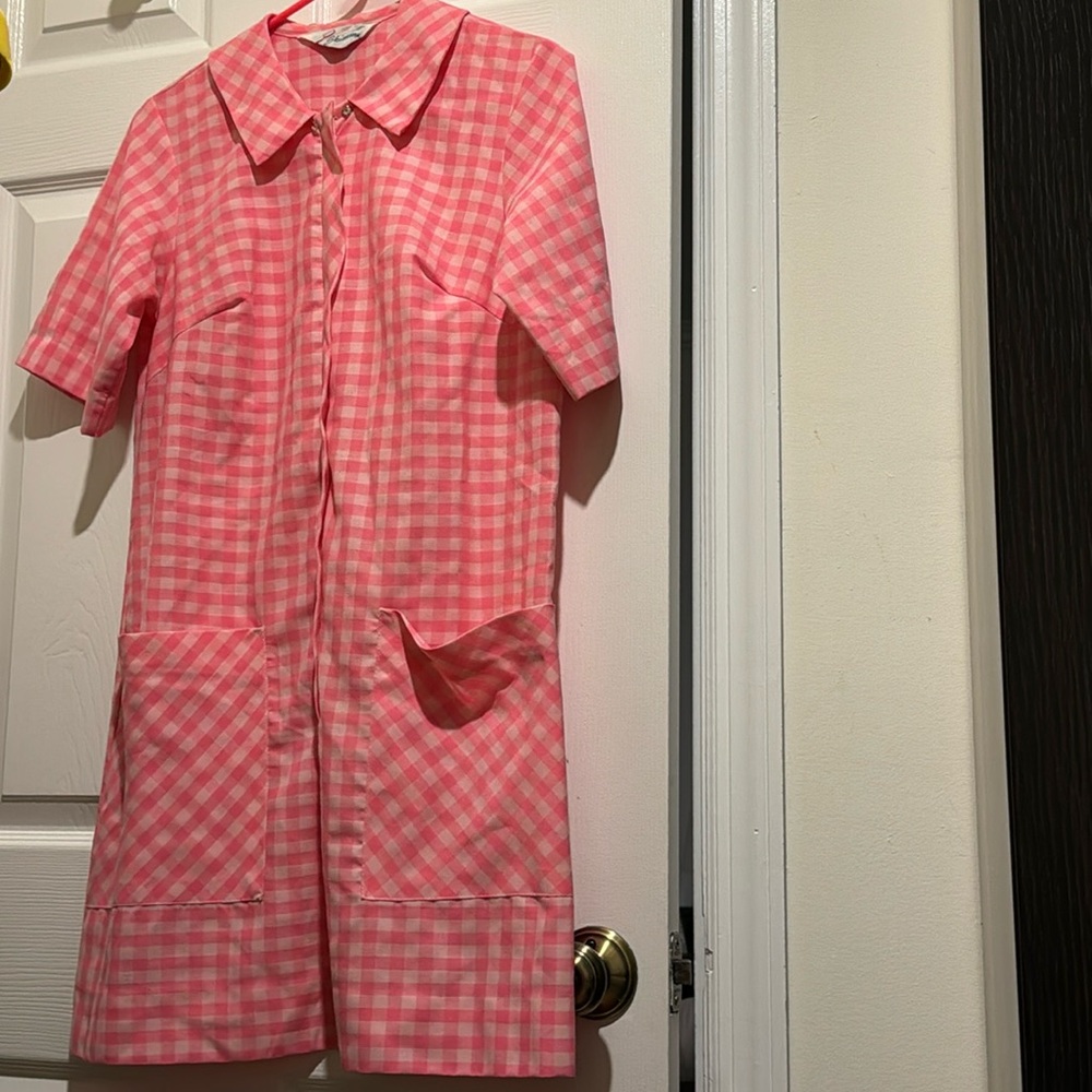 Vintage Deadstock Cotton Skimma 1960s House Dress/Day Dress
